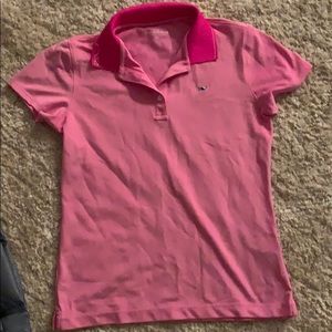 Pink Vineyard vines polo (never worn)